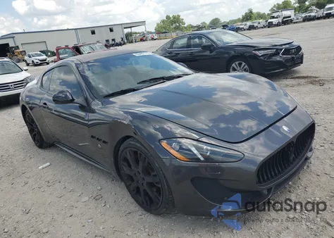2016 Maserati Granturismo S из США, поврежденный, VIN ZAM45VLAXG0181392